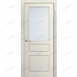 Дверь Марсель 3, крашеная остекленная (цвет: RAL 1013)