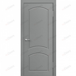 Дверь Наполеон, крашеная глухая (цвет: RAL 7040)